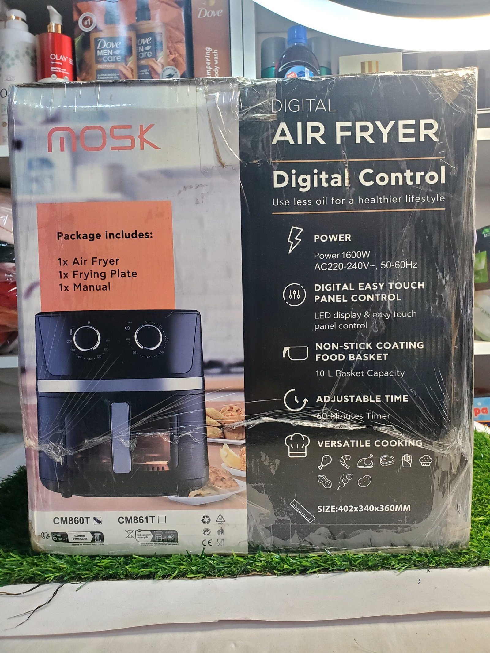 Mosk Digital Air Fryer CM860T 10L 1600W - Image 3