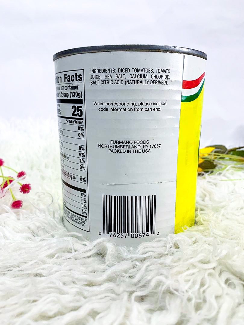 Massano Marzano Petite Diced Tomatoes 28 OZ - Image 3