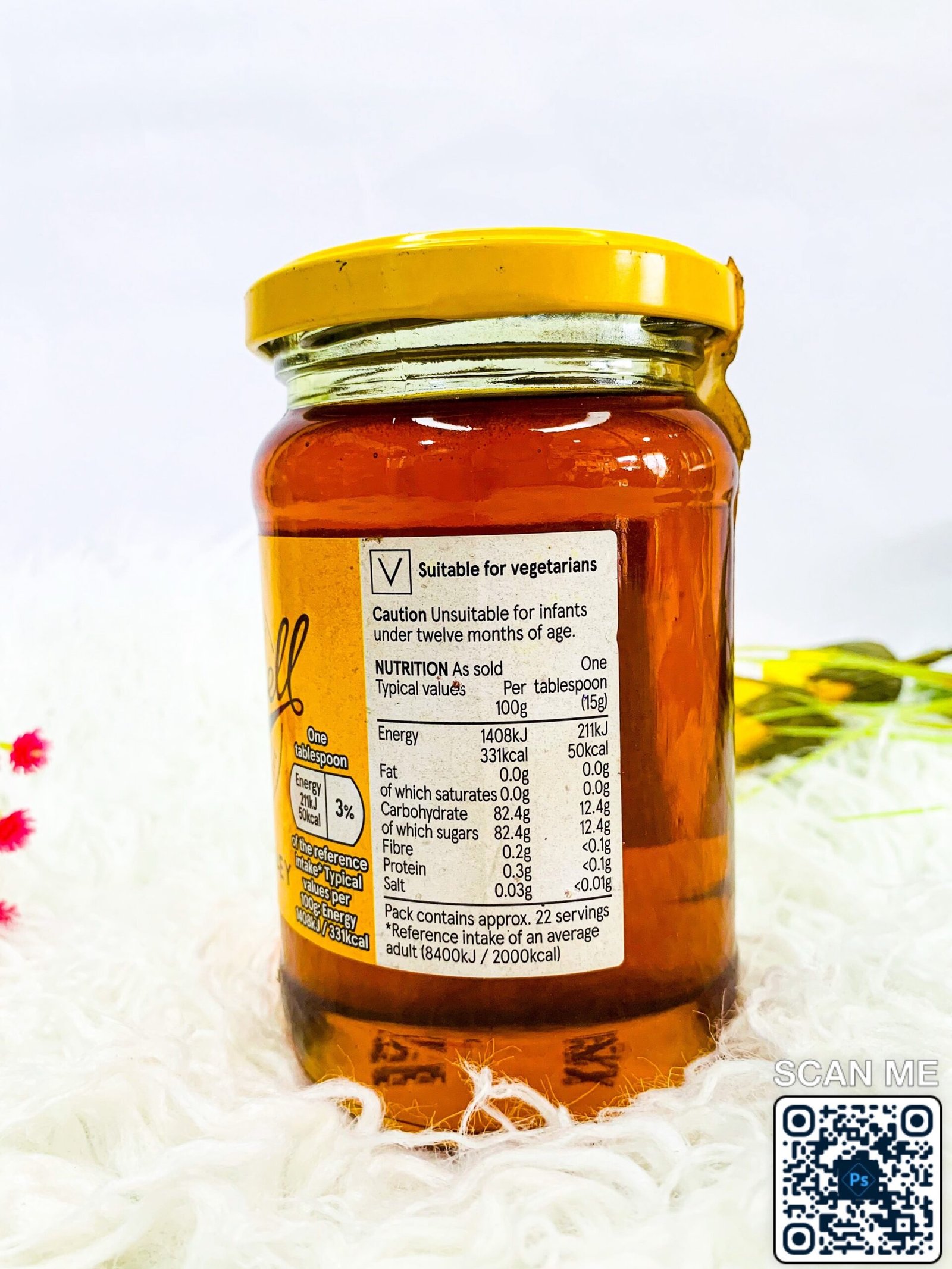 Stockwell Clear Honey 340g - Image 3