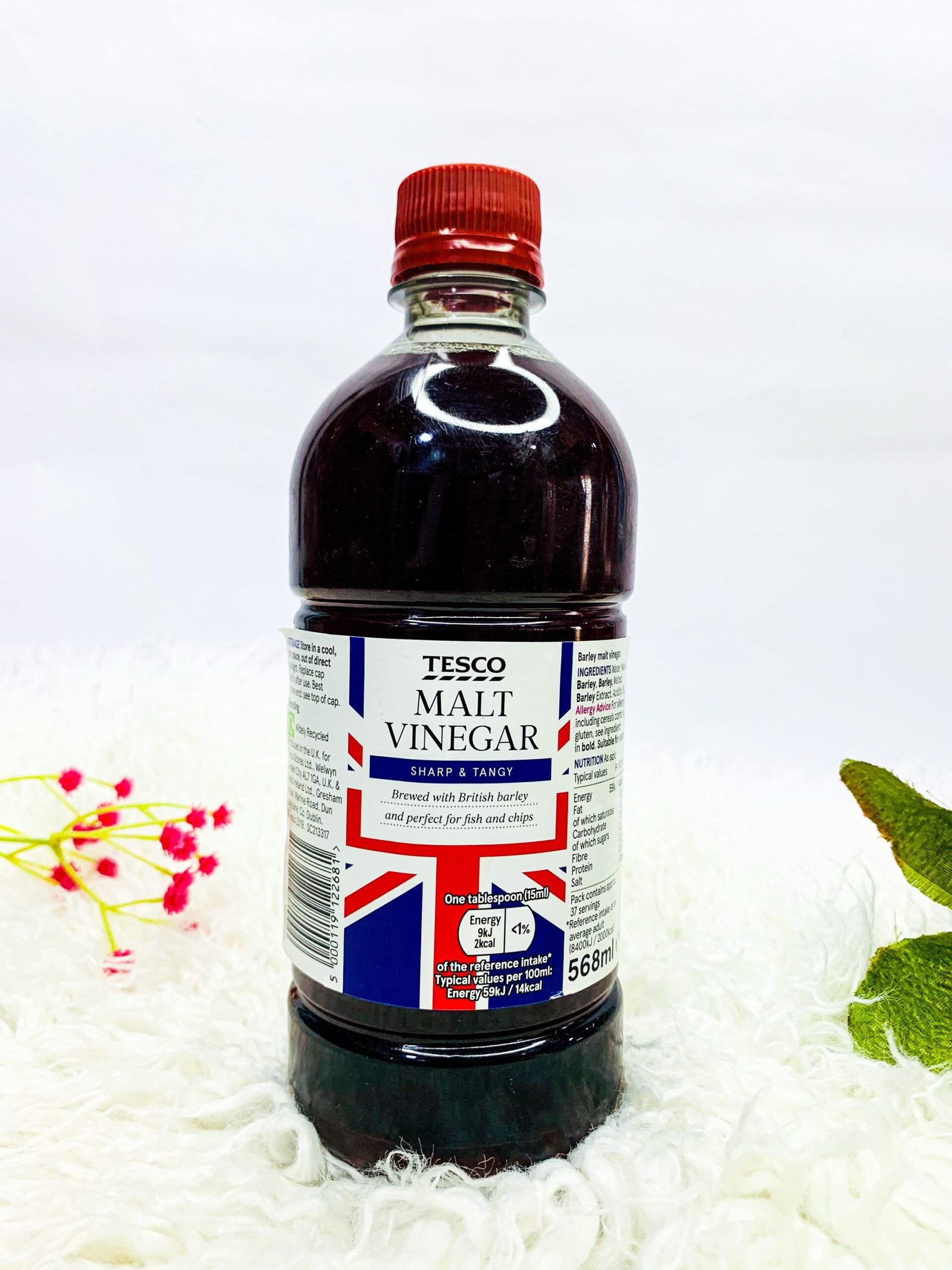 Tesco Malt Vinegar Natural Health Drink 568ml