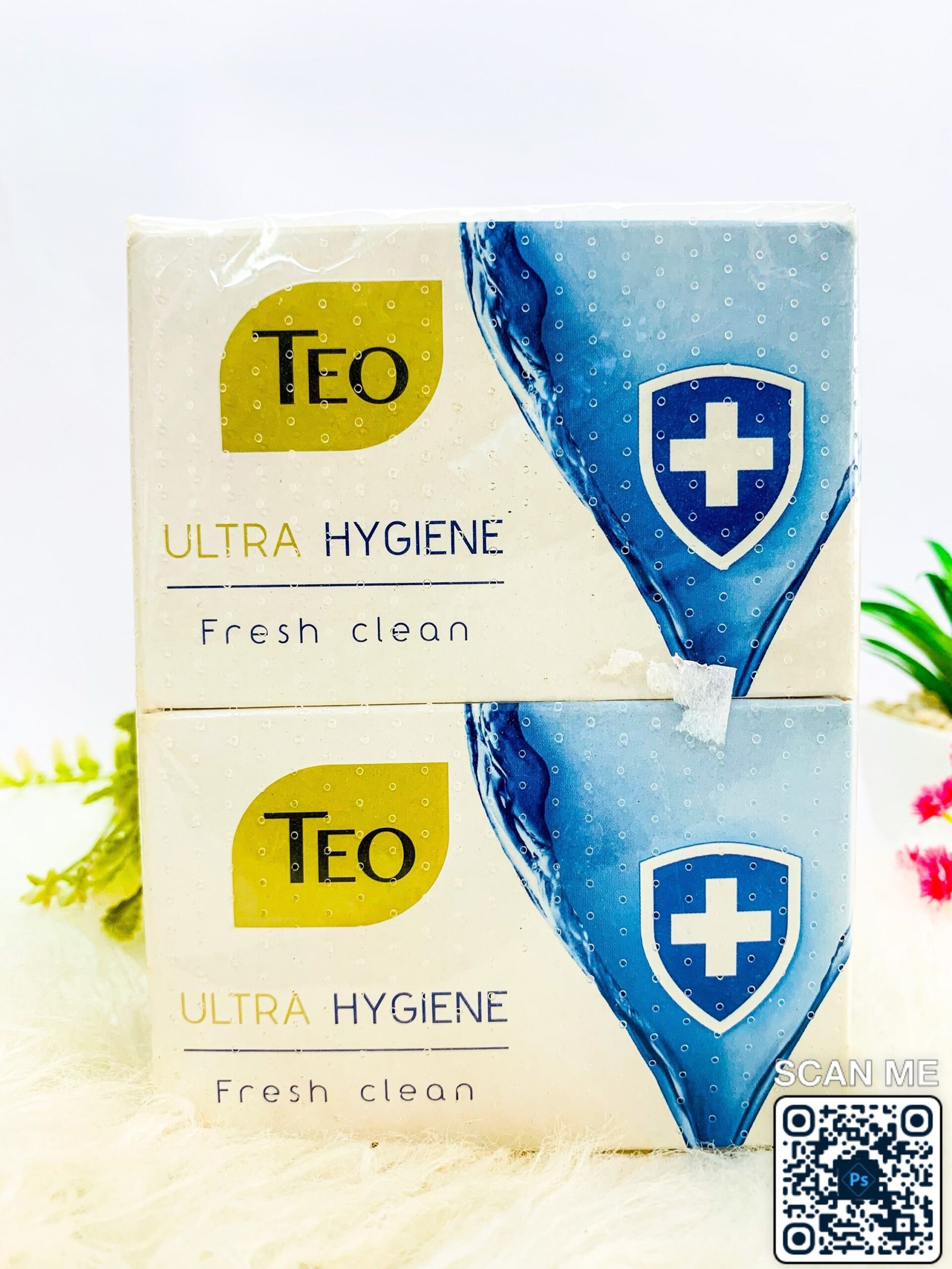Teo Ultra Hygiene Fresh Clean Bar Soap 90g x4