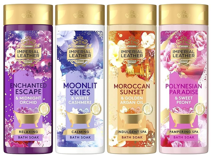 Imperial Leather Polynesian Paradise & Sweet Peony Pampering Bath Cream 500ml - Image 4