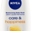 NIVEA Care and Happiness Moisturizing Body Wash,Orange 500ml