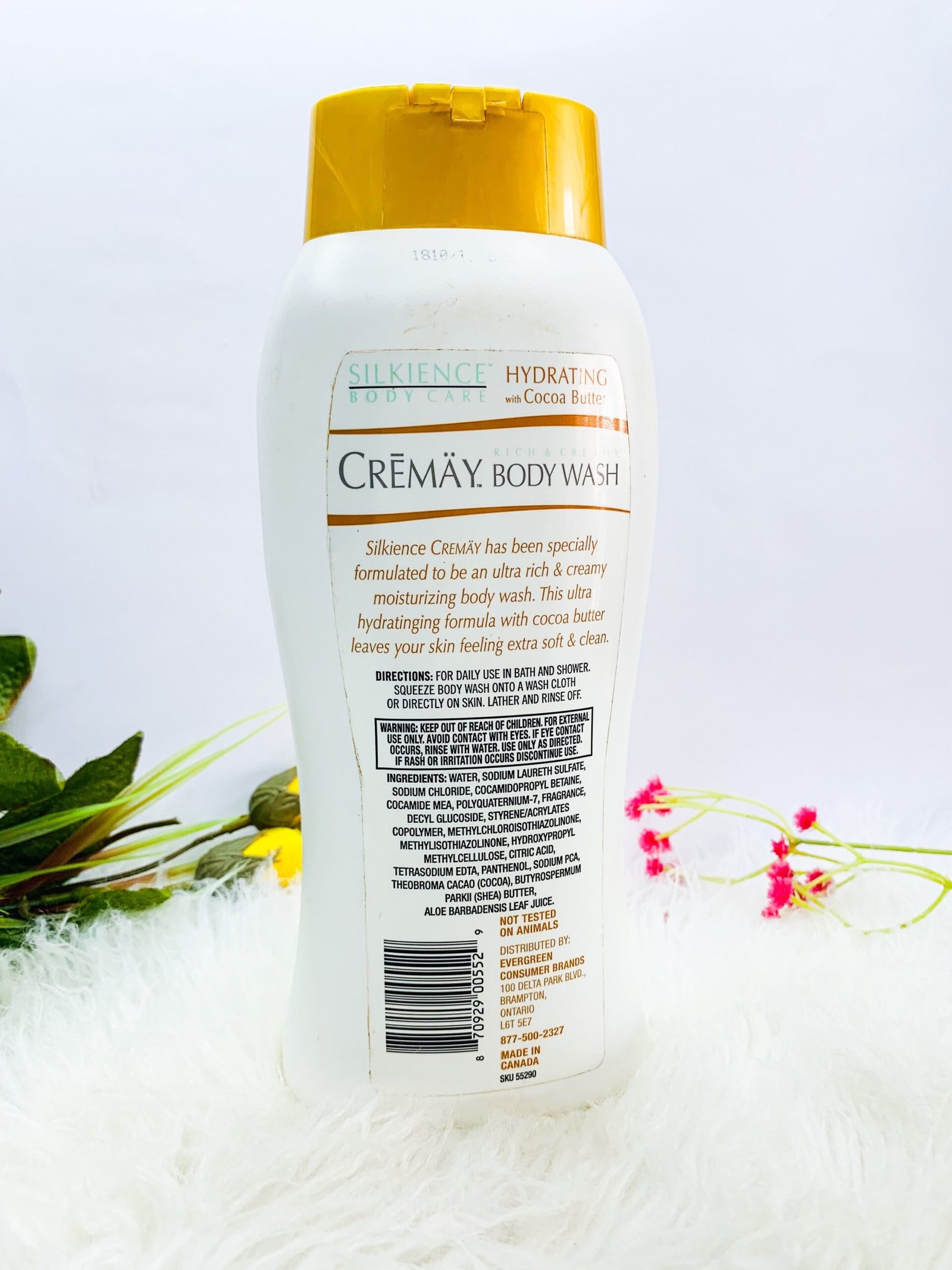 50% Bonus Size Silkience Bodycare Cremay Rich Creamy Body Wash Hydrating with Cocoa Butter 710ml - Image 2