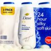 3 Pack Dove Deep Moisture Body Wash 24Hr Silky Soft Skin 3x680ml