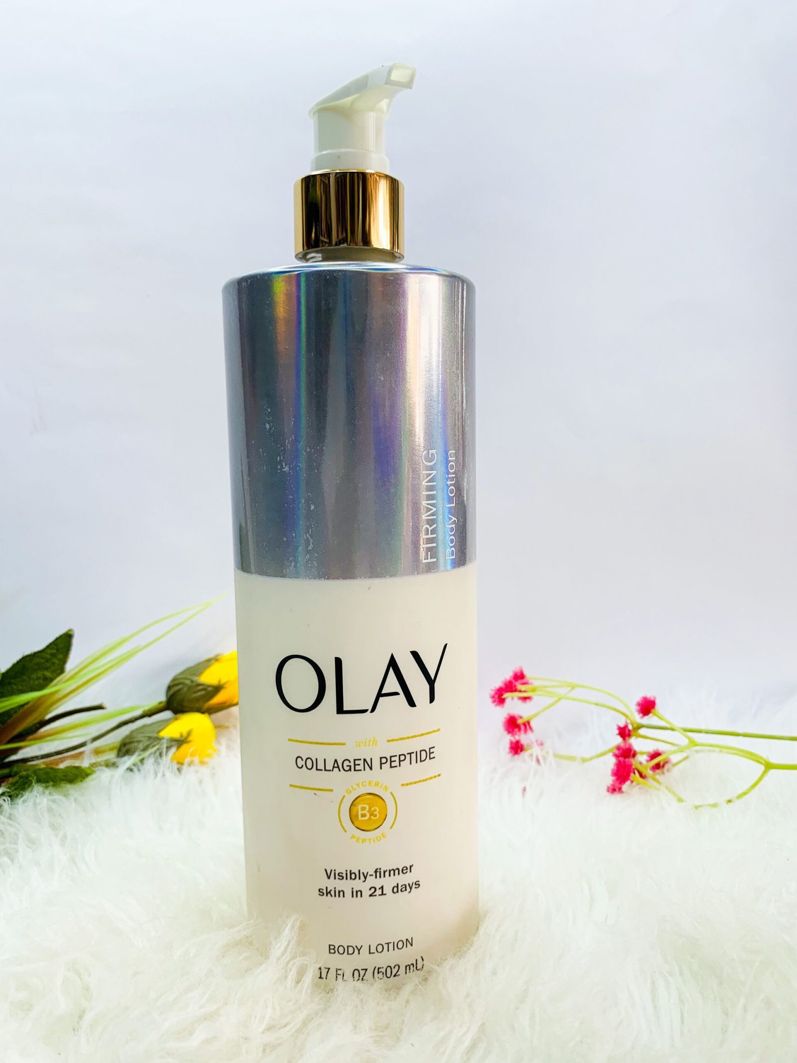 Olay Collagen Peptide B3 Visibly-firmer Skin in 21 days Body Lotion 502ml - Image 2