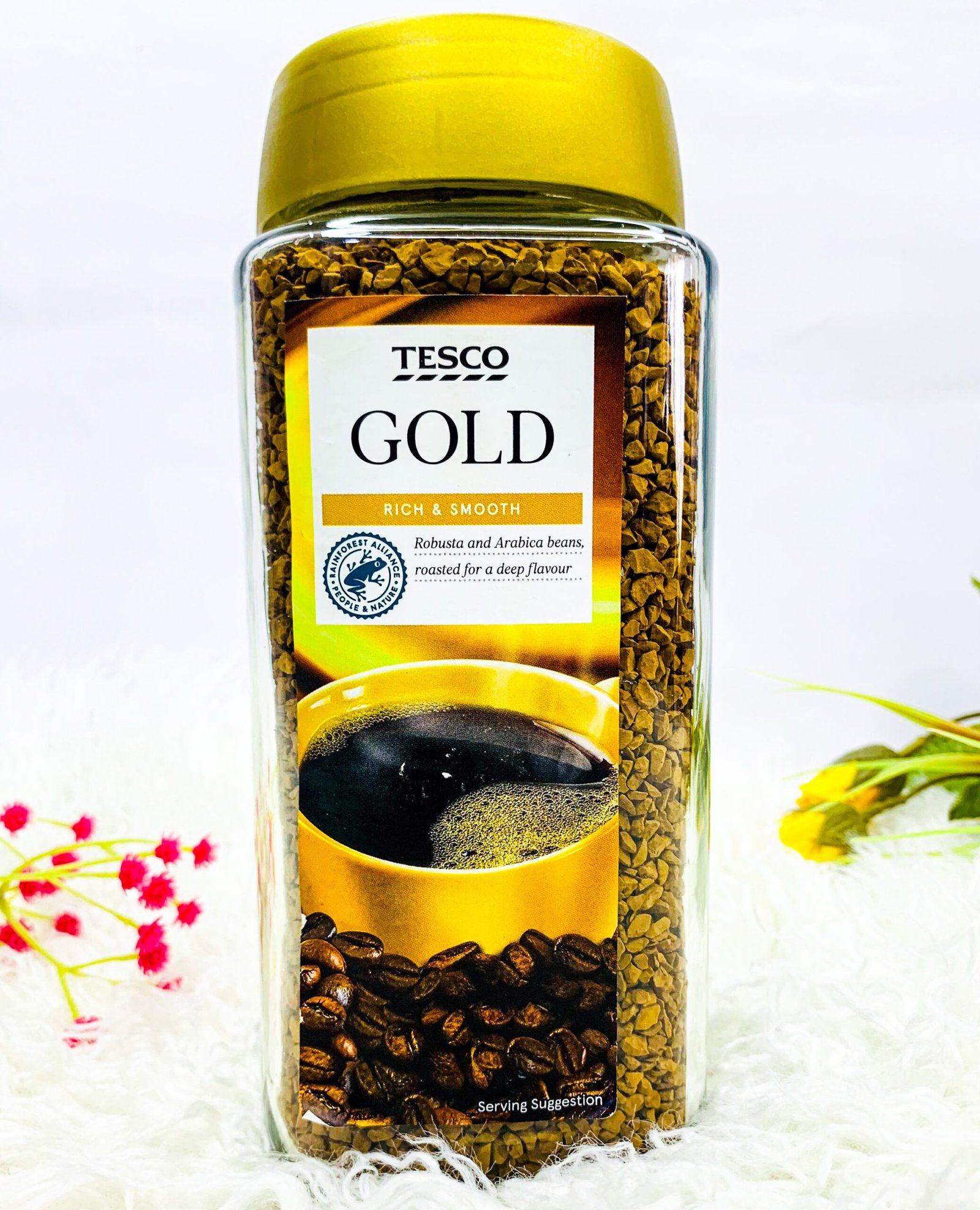 Tesco Gold Rich & Smooth Coffee 200g