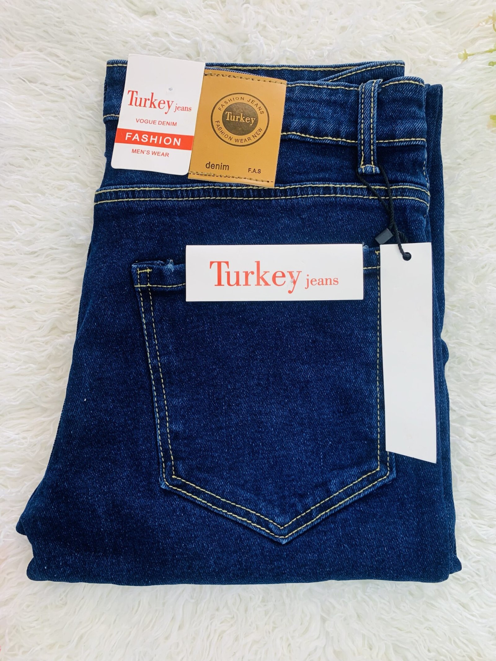 Turkey Jeans Fashion men's wear Denim F .A .S size 32 - Image 3