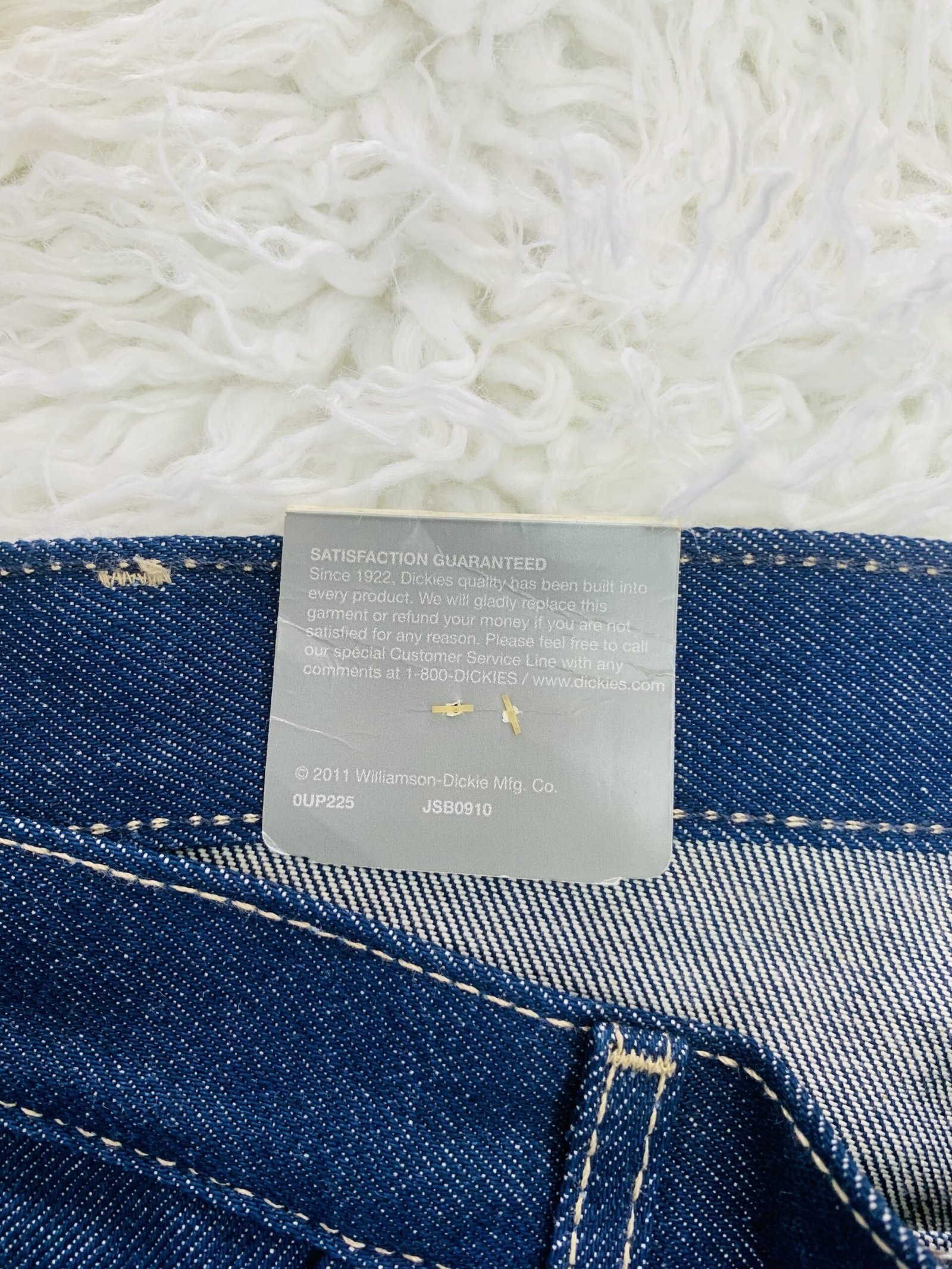 Genuine Dickies Blue Jeans Size 34 - Image 6