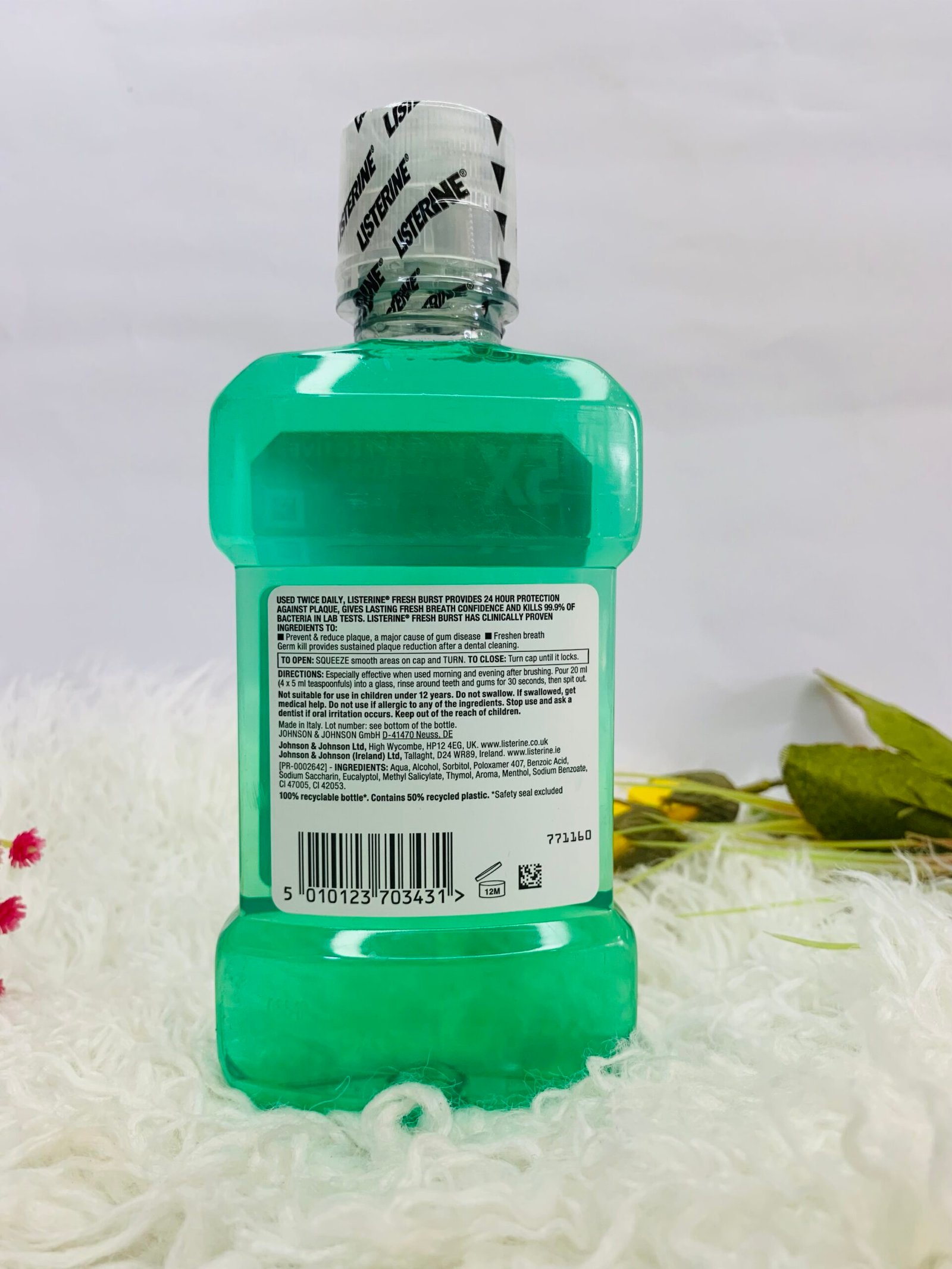 Listerine Freah Burst Mouth Wash 250ml - Image 2