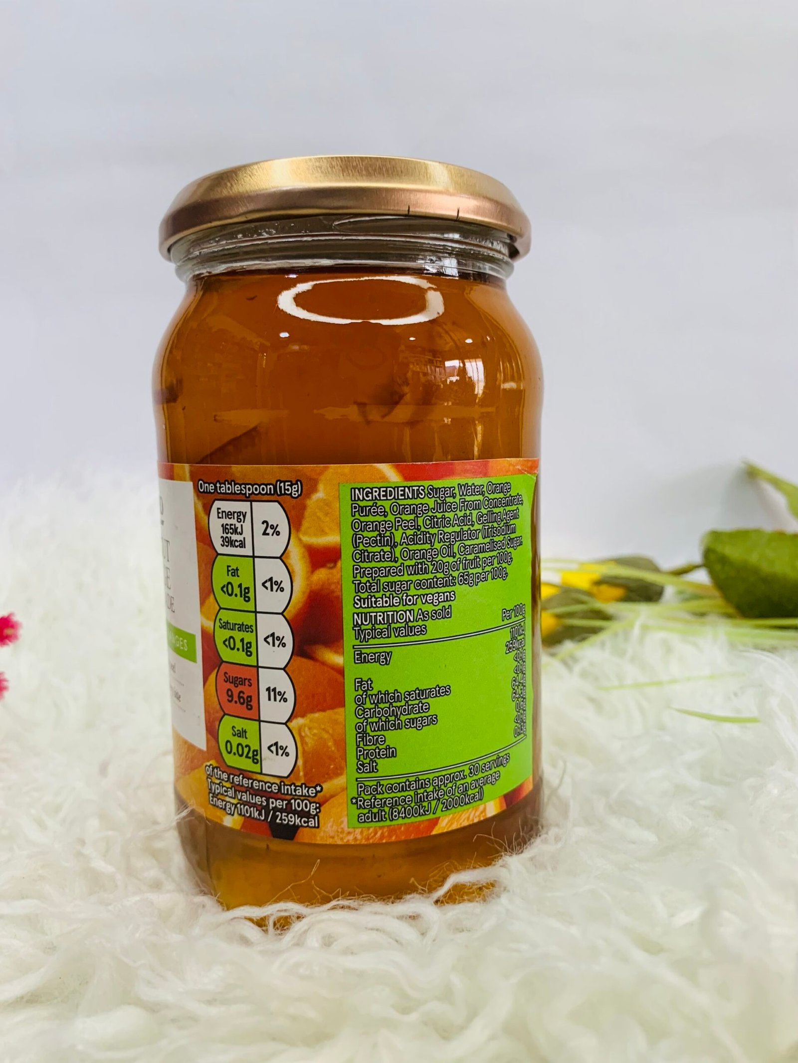 Tesco Fine Cut Orange Marmalade 454g - Image 3