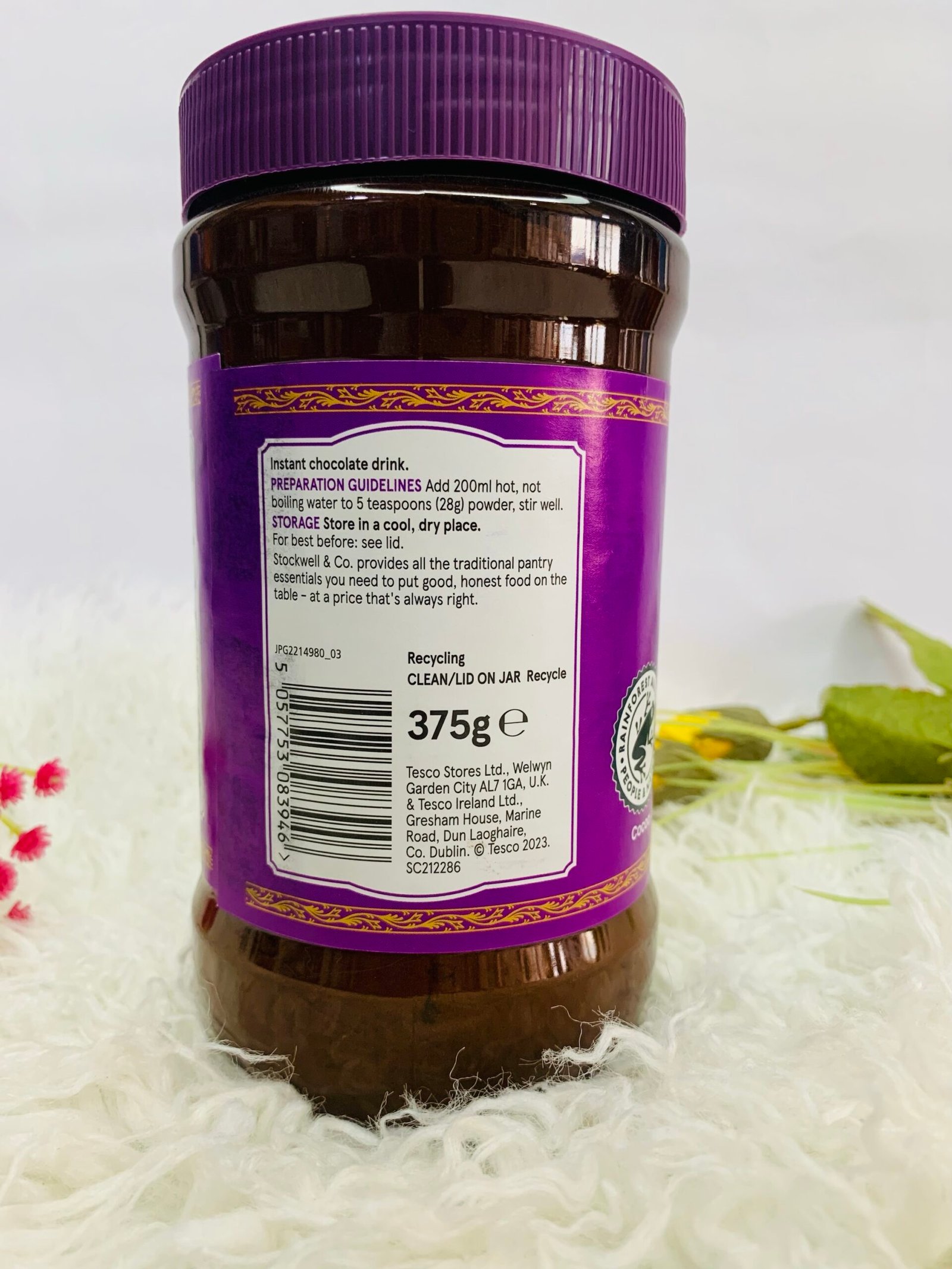 Stockwell Instant Hot Chocolate 375g - Image 3