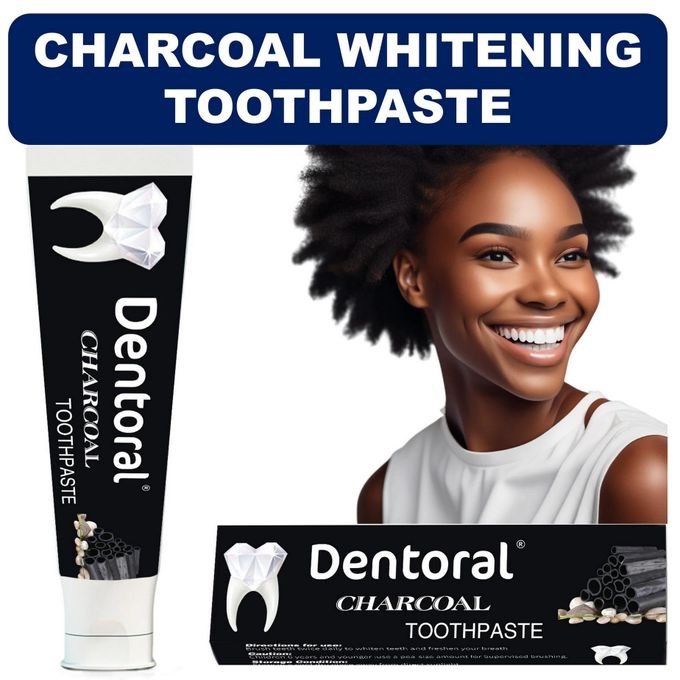 Charcoal Toothpaste In Ghana | Teeth Whitener 110g - Image 3