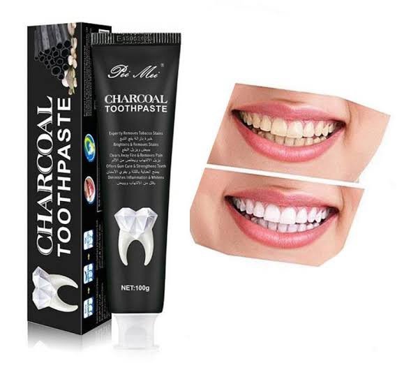 Charcoal Toothpaste In Ghana | Teeth Whitener 110g - Image 2