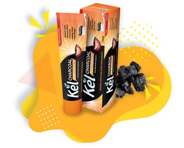 Kel Charcoal Toothpaste 150g - Image 2