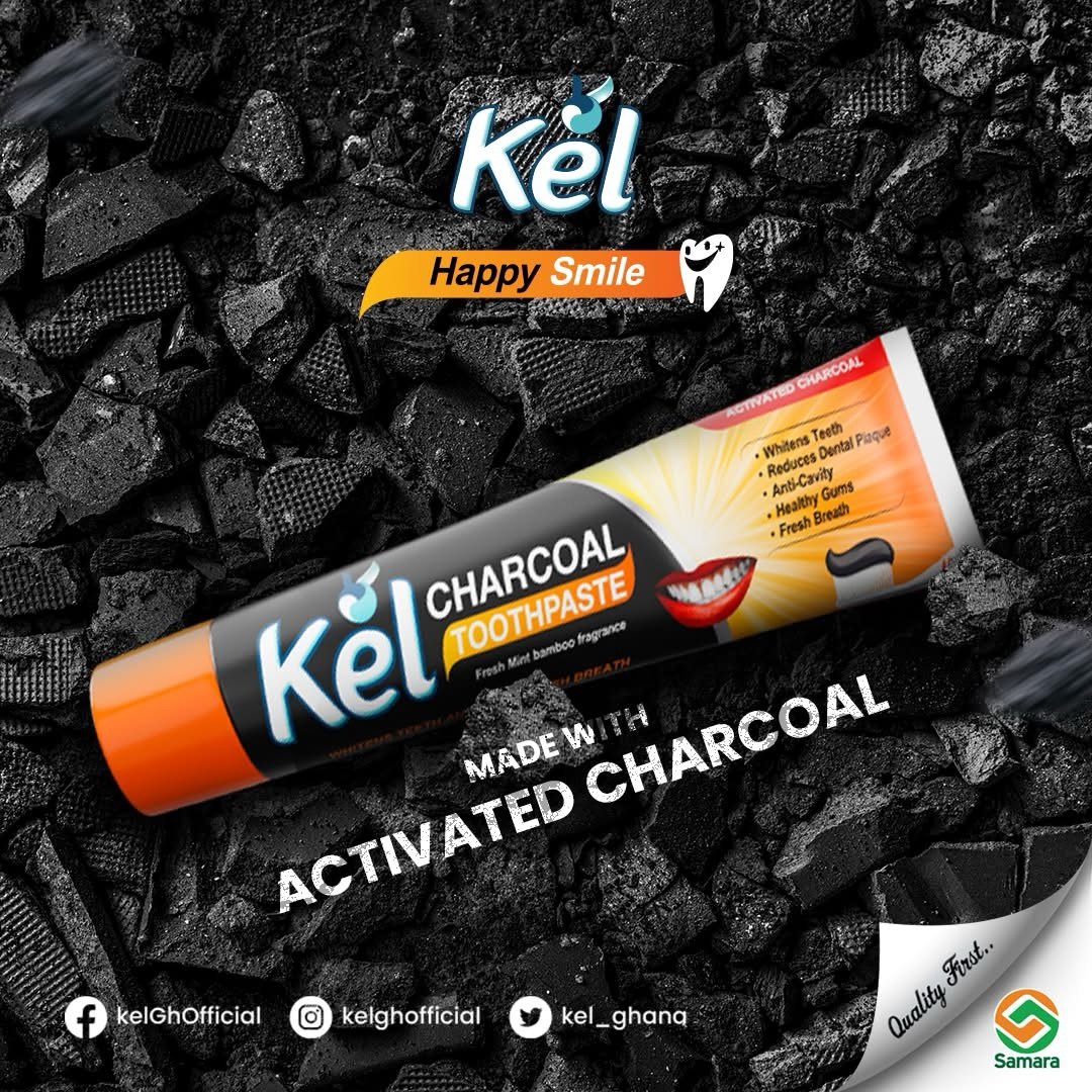 Kel Charcoal Toothpaste 150g - Image 3