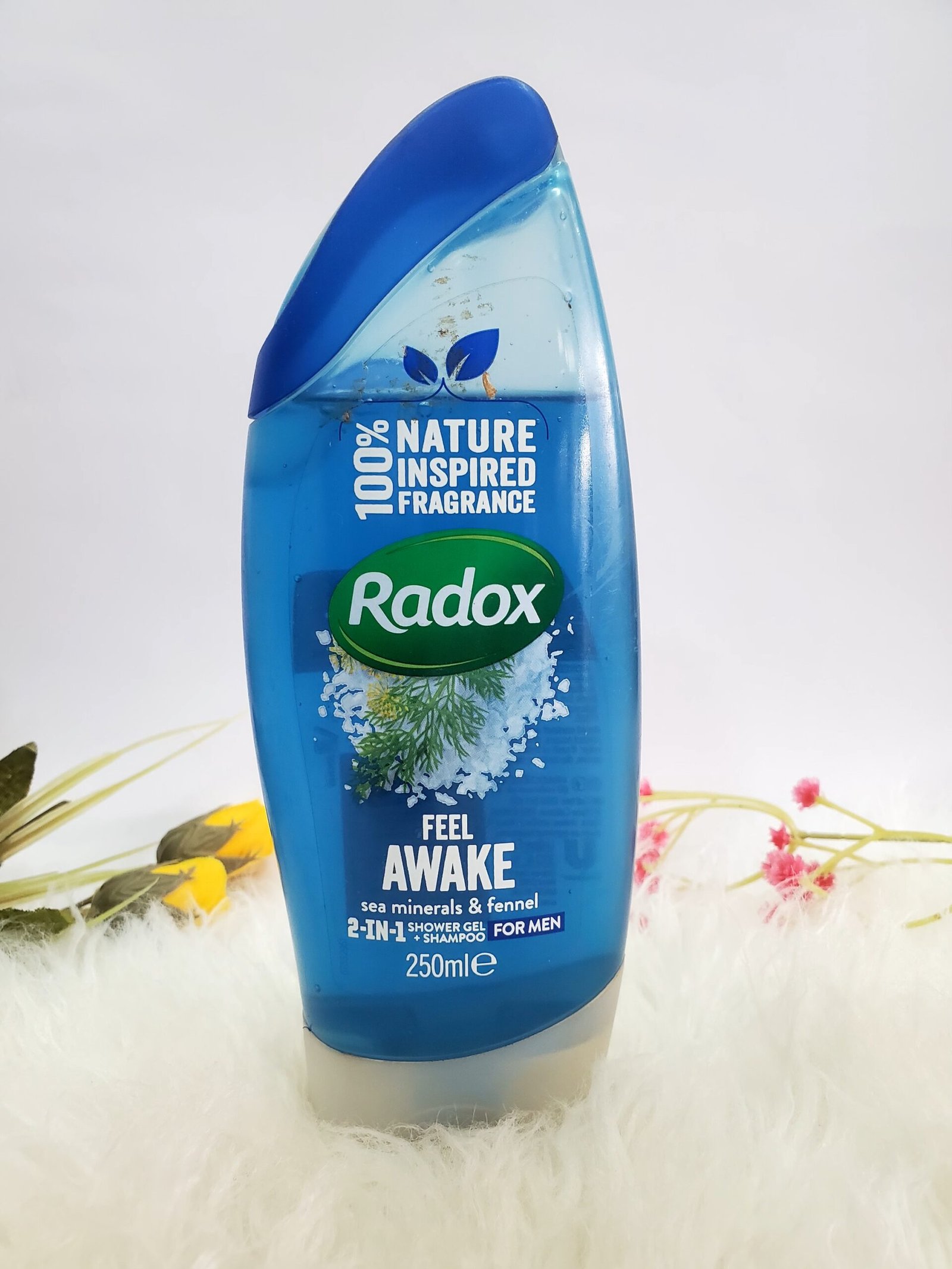 Radix 100%Nature Inspired Fragrance 2 in 1 Shower Gel And Shampoo for Men 250mle