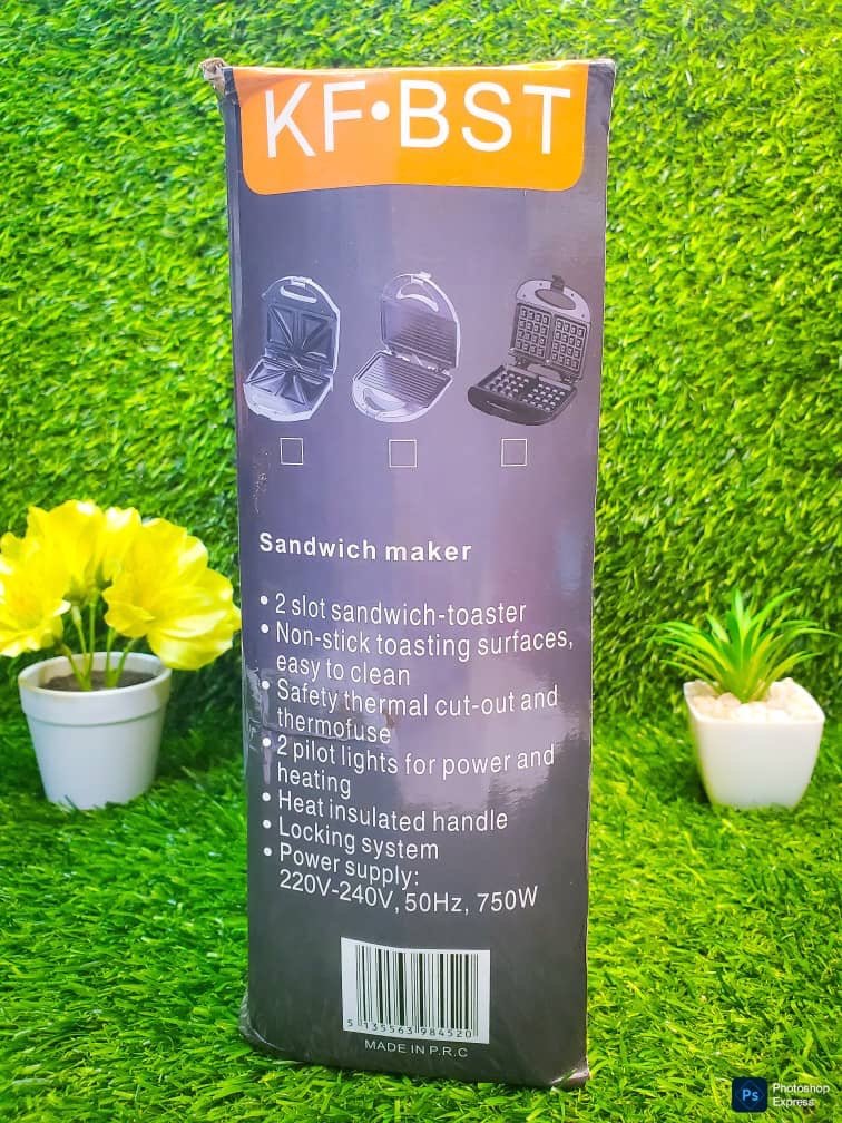 KF-BST 12 PCs Sandwich Maker High Quality KF-08 - Image 3