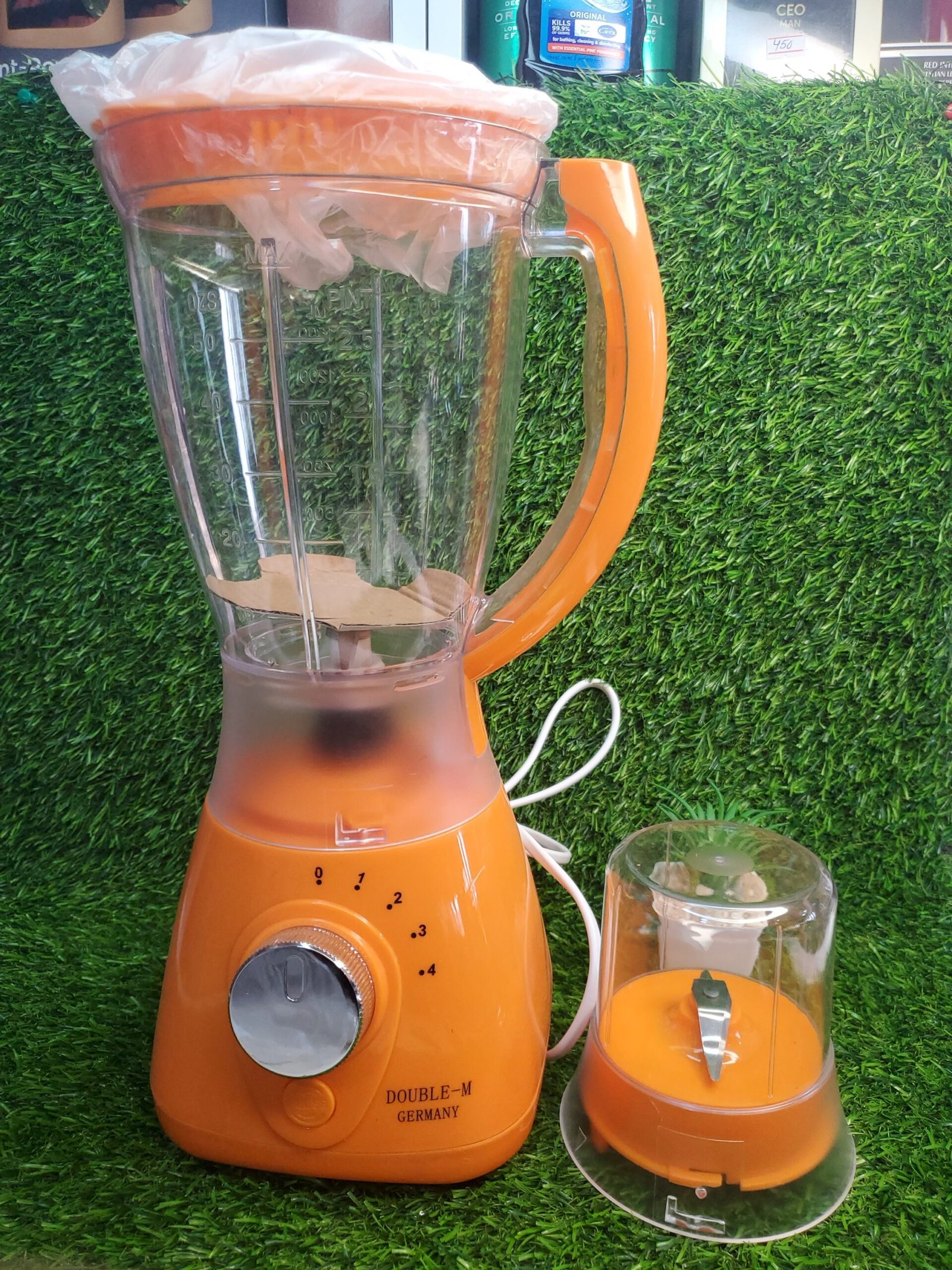 Double M Germany Super Quality 2in1 Blender with Grinder Included DM-309 - Image 3
