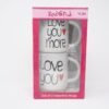 Red & Pink Set Of 2 Valentine Mugs