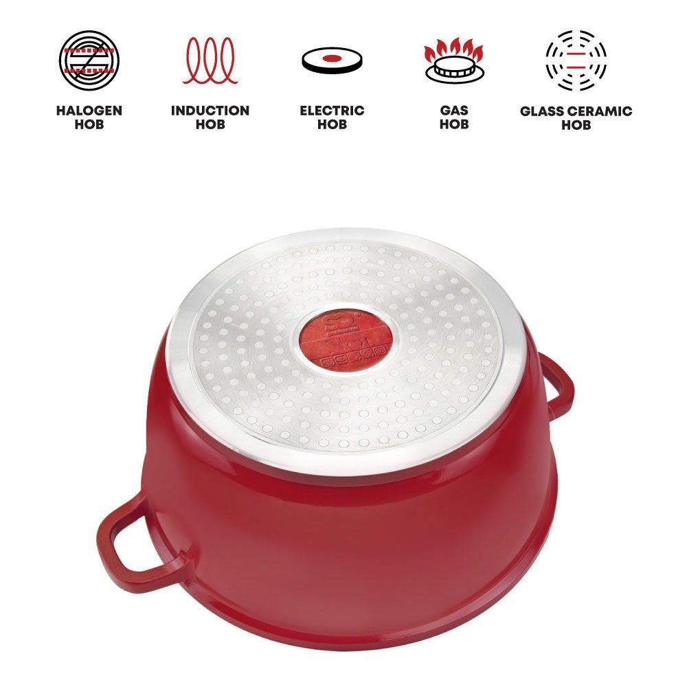 Nea Die -Cast Stockpot (6.1l) | SQ Professional - Image 2