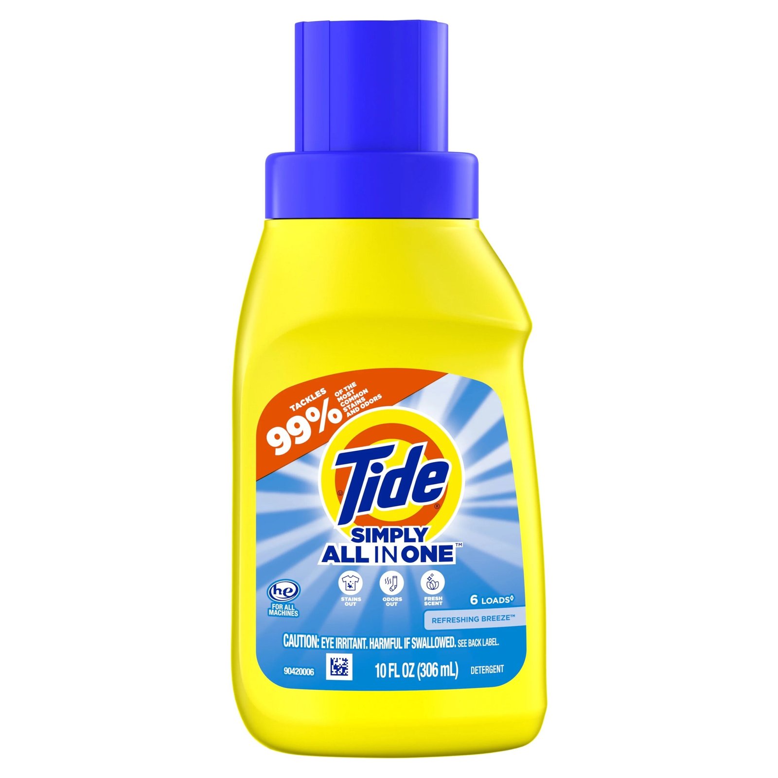 Tide Simply Clean & Fresh 2in1 Powerful Detergent + Fresh Scent 306ml