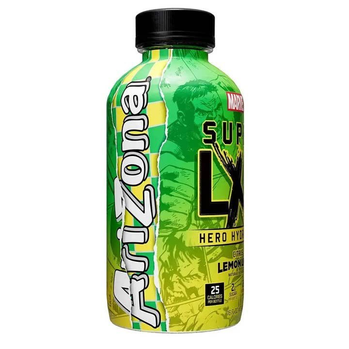 Arizona X Marvel Super LXR Hero Hydration Citrus Lemon Lime Drink - 16fl.oz (473ml) - Image 2