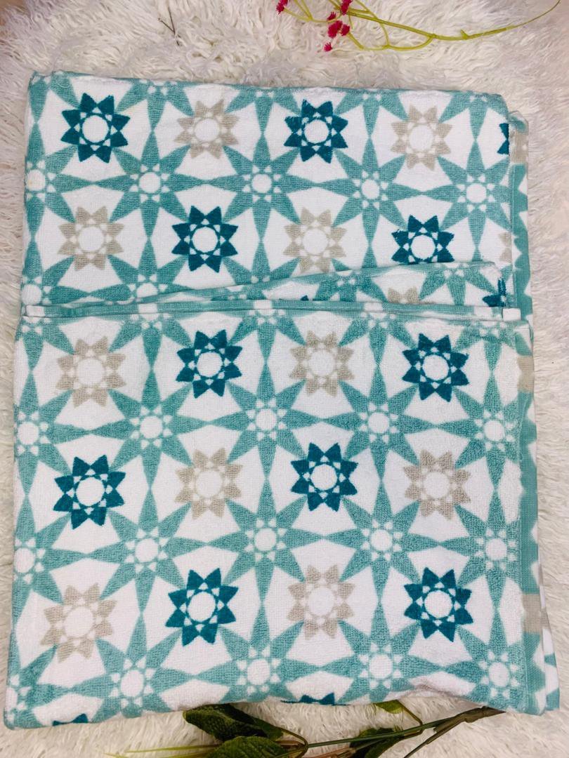 Summer Beach Side and Bathroom Towel - Image 2