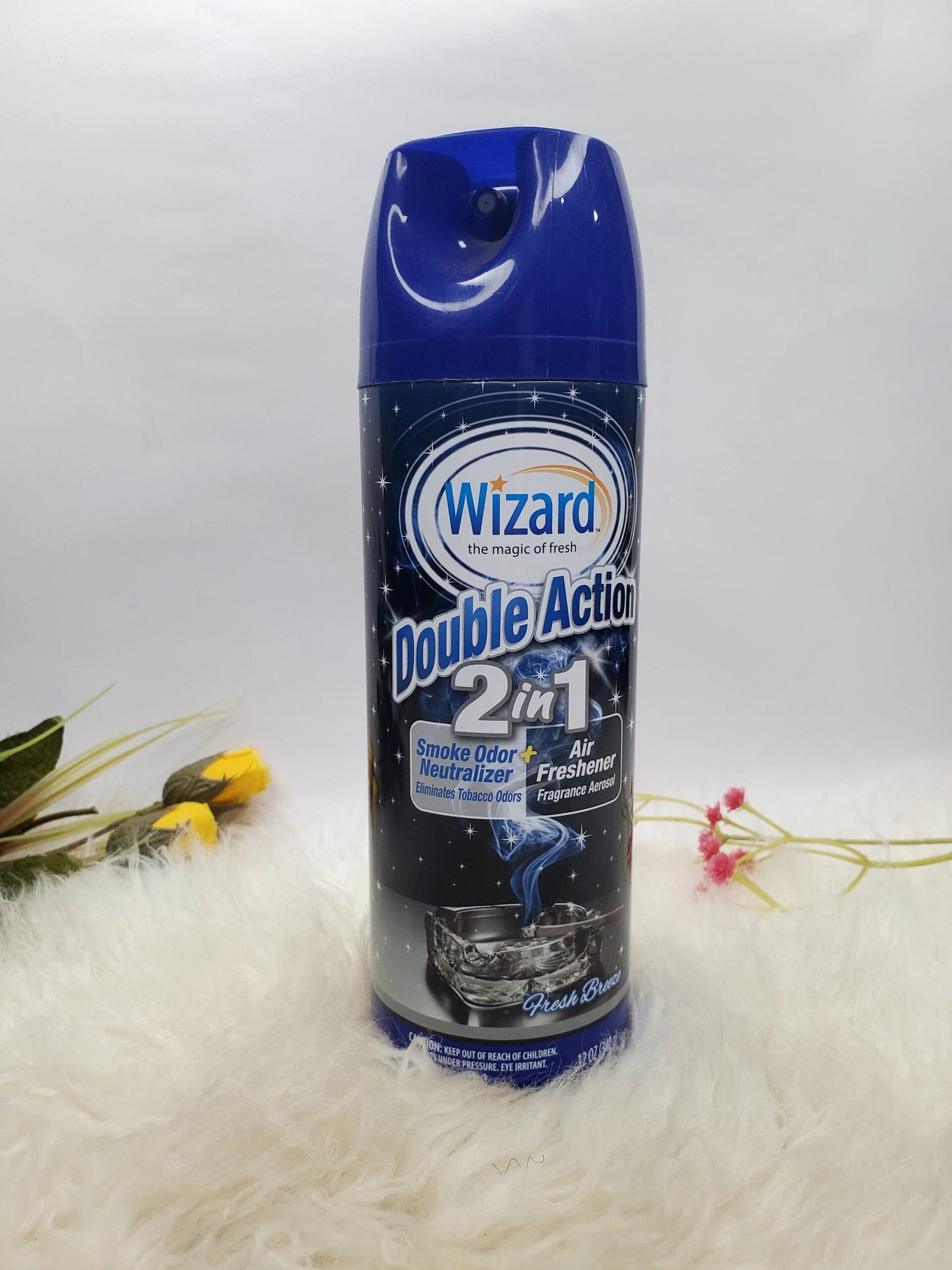 Wizard Double Action 2in1 Smoke Odor Neutralizer + Air Freshner 340g - Image 2