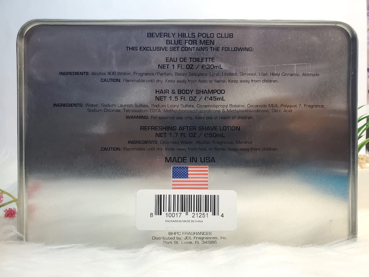 Beverly Hills Polo Club Exclusive Three Piece Set Perfume, Hair & Body Shampoo & After Shave Lotion 15ml x 3 - Image 4