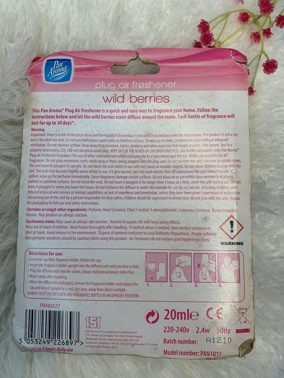 Original Wild Berries Plug Air Fresher - Image 2