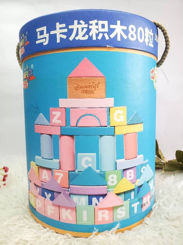 Macarone Blocks 80 pieces