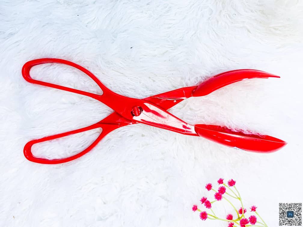 Betty Crocker Salad Tongs Red - Image 3