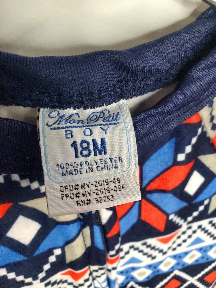 Baby Overall Boy 18m - Image 3