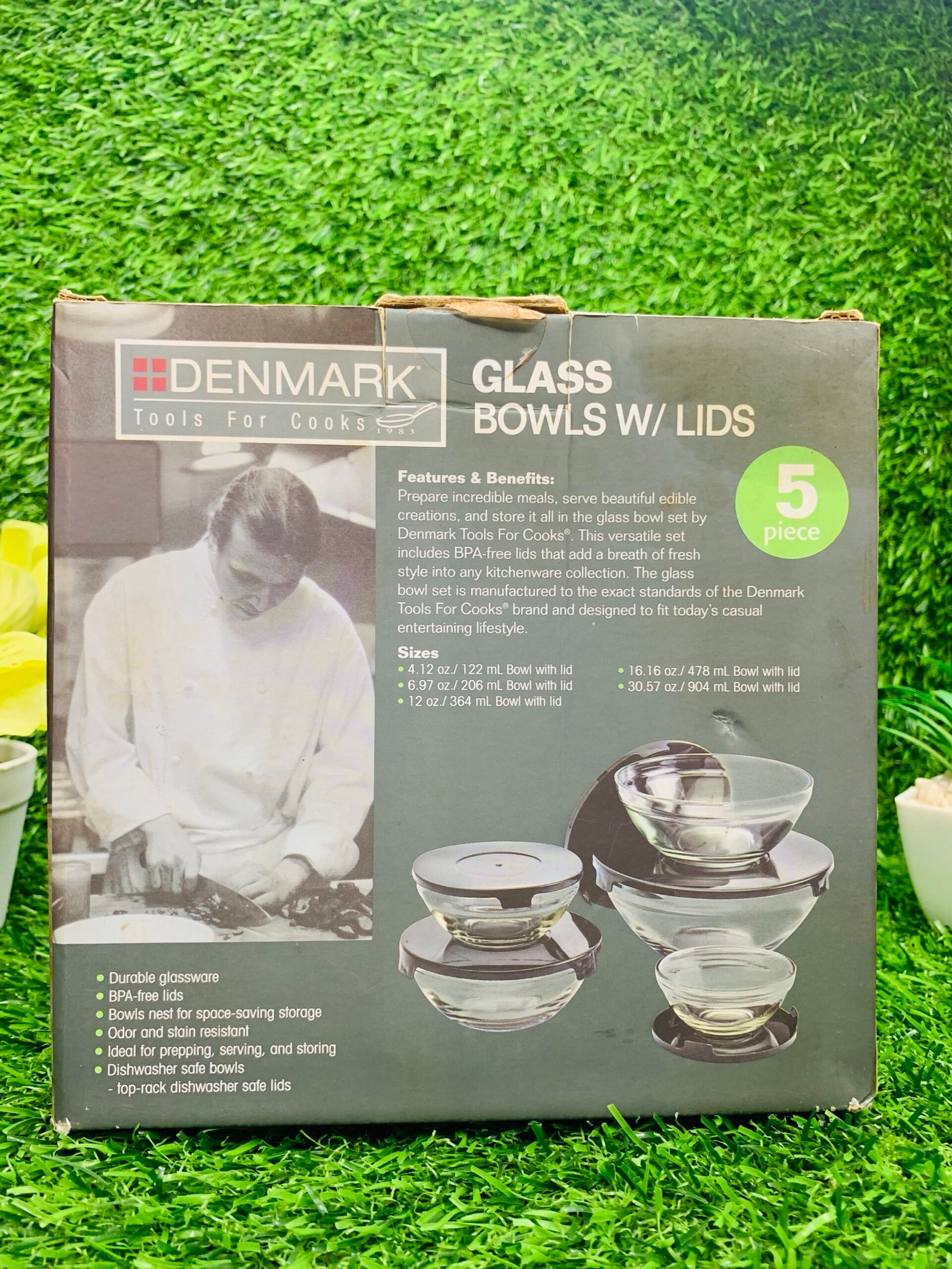 Denmark Tools For Cooks Glass Bowls With Lid - Image 4