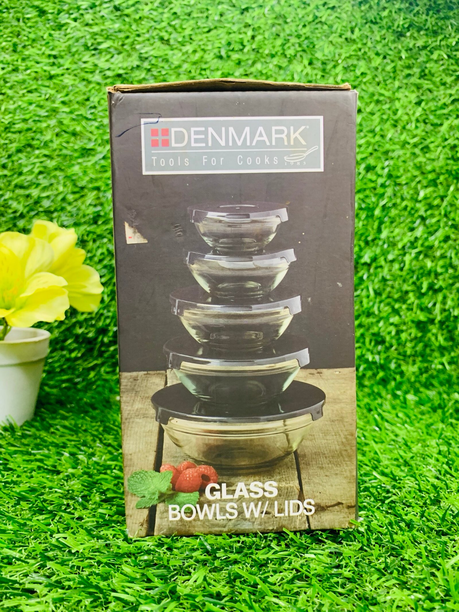 Denmark Tools For Cooks Glass Bowls With Lid - Image 2