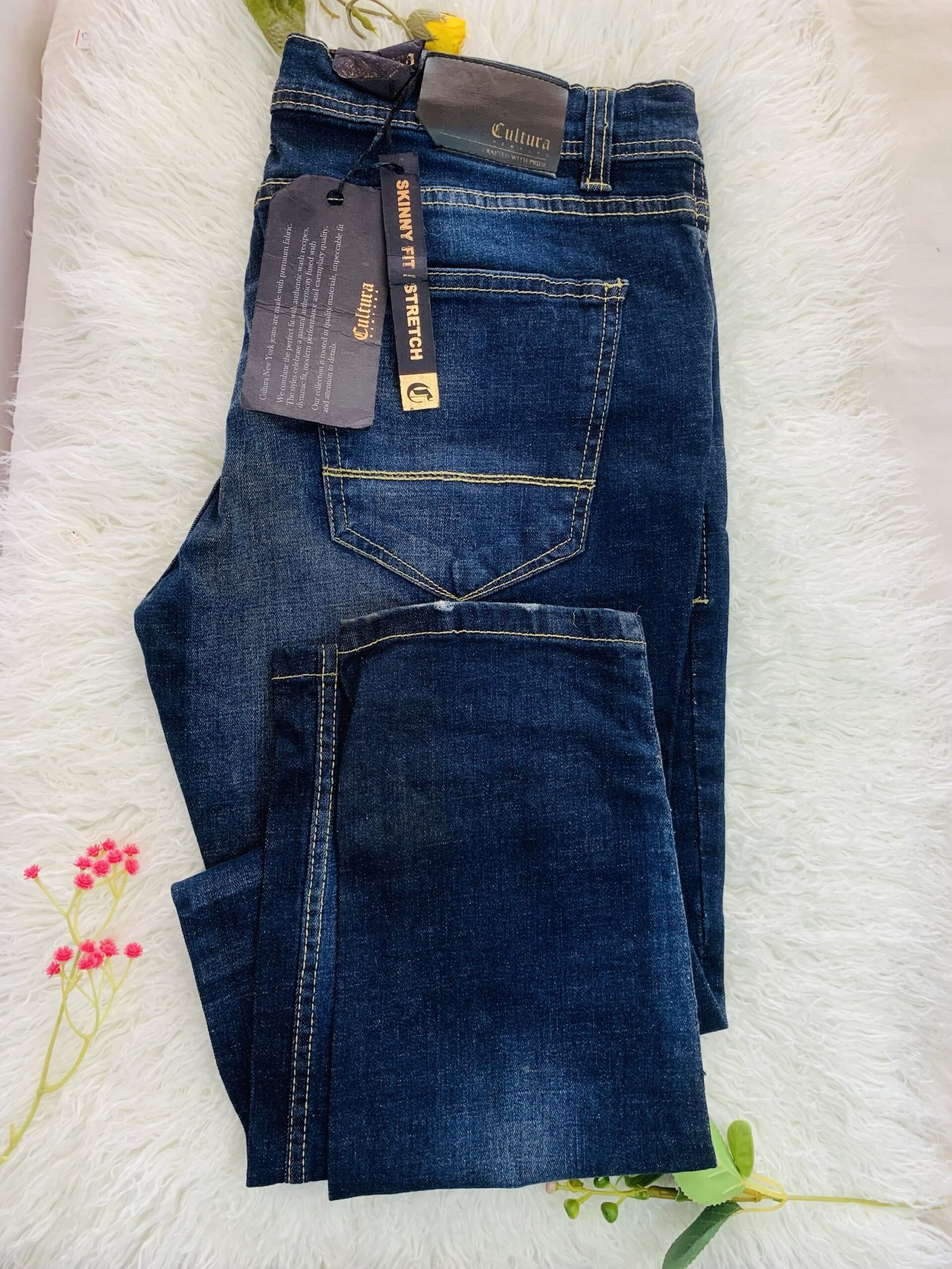 Cultura Skinny Fit Stretch Trouser Size 32