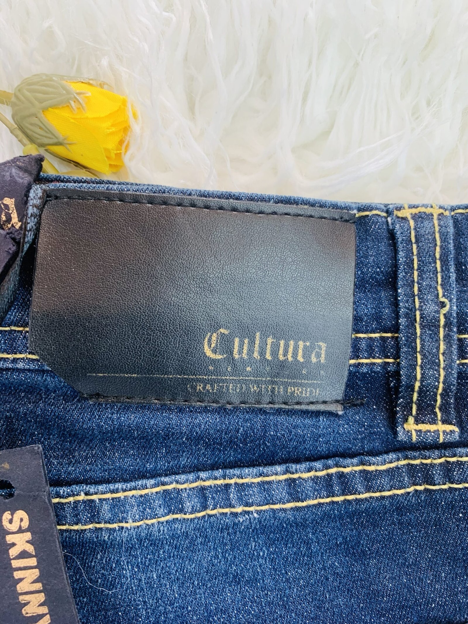 Cultura Skinny Fit Stretch Trouser Size 32 - Image 3