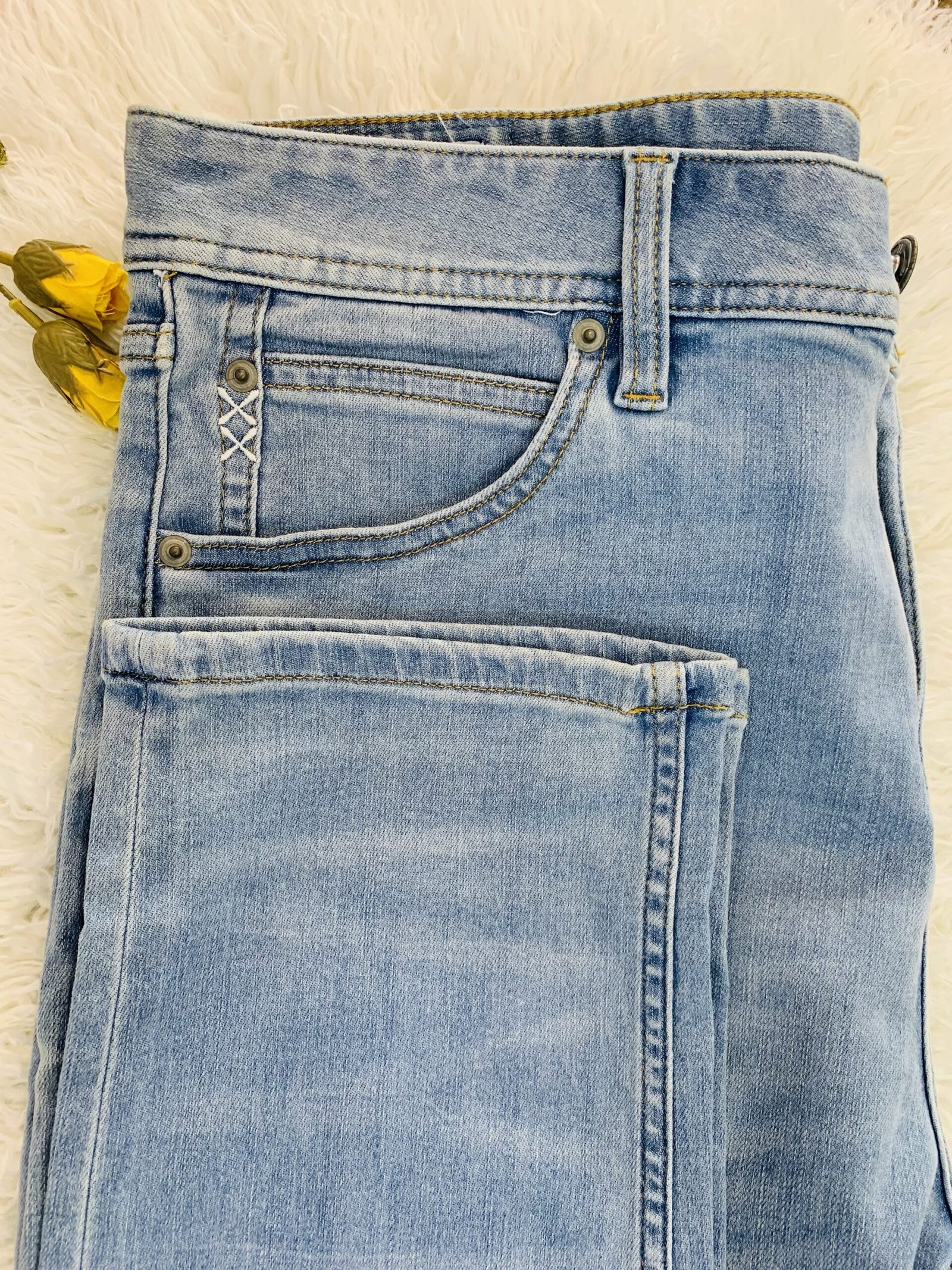 Jack and Jones Eric Tapered Fit Jeans Size 32 - Image 3