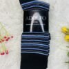 Adolfo 4 Pack Durable Blue and Black Socks