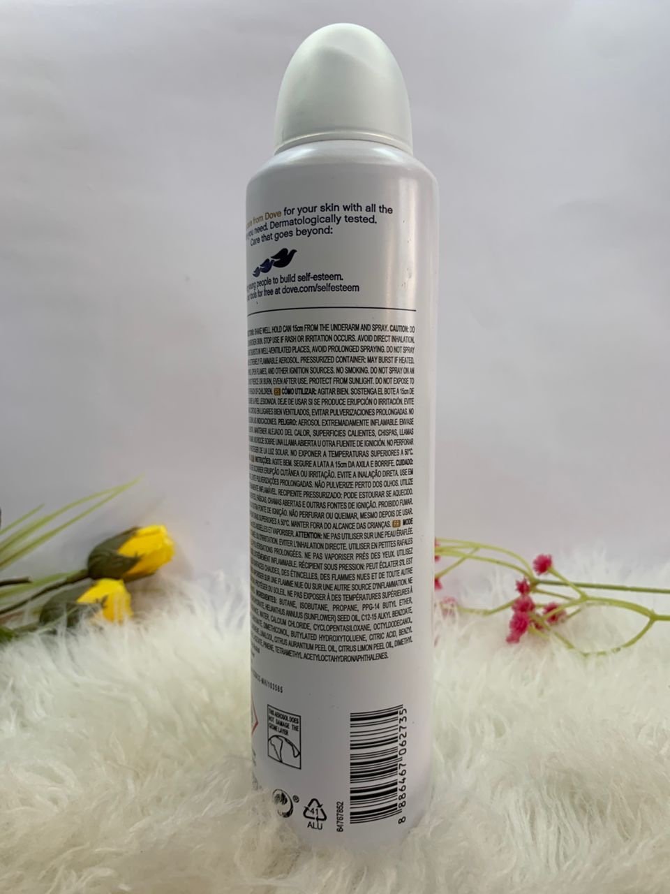 Dove Go Fresh Moisturizing Cream With Protective Oil Grapefruit & Lemongrass Scent Deodorant Spray - Image 3