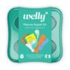 Welly Human Repair First Aid Travel Kit Assorted Bandages, Cream & Hand Sanitizer 42 Count