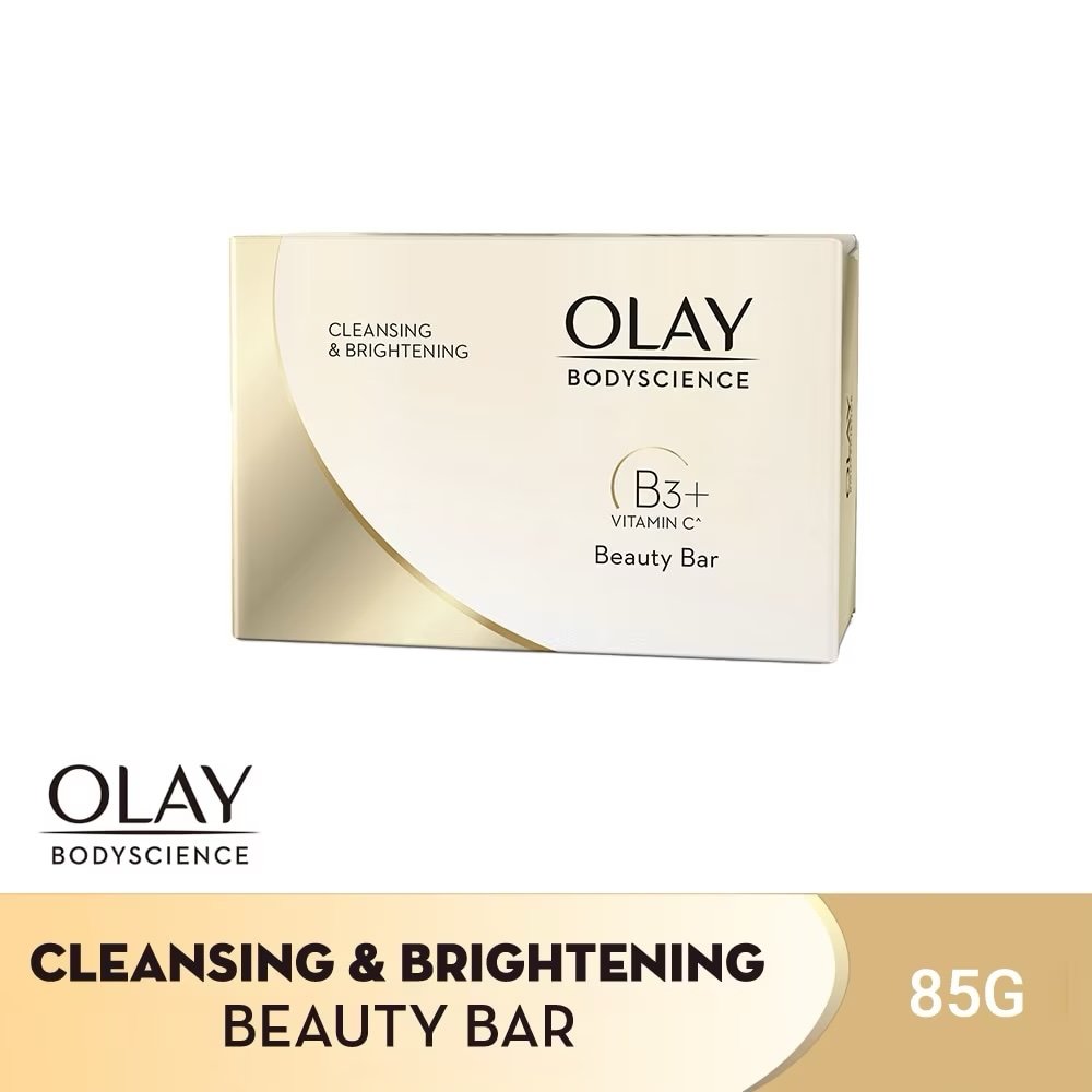 Olay Body Science B3+ Vitamin C Beauty Cleansing and Brightening 2 Bar Soaps - Image 3