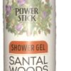 Power Stick Shower Gel Santal Woods with Notes of Sandalwood, Violet & Cedar Wood 473ml