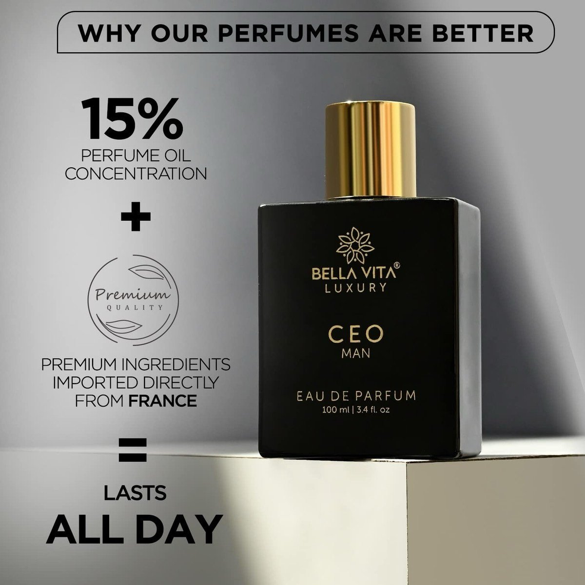 Bellavita Luxury Original CEO Man Fragrance Perfume - Image 2