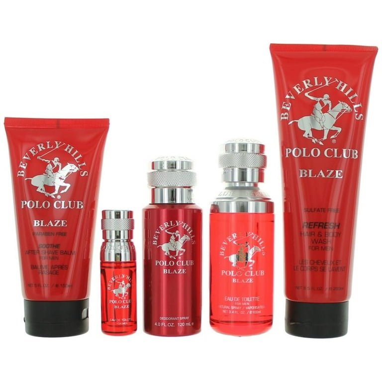 Beverly Hills Polo Club Exclusive Three Piece Set Perfume, Hair & Body Shampoo & After Shave Lotion 15ml x 3