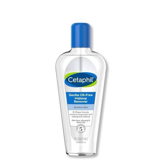 Cetaphil Gentle Oil Free Makeup Remover For Face Sensitive Skin 177ml