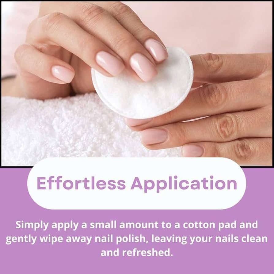 Luxury Nail Polish Remover Strengthening With Vitamin E & Panthenol For Strong Nails 236ml - Image 6