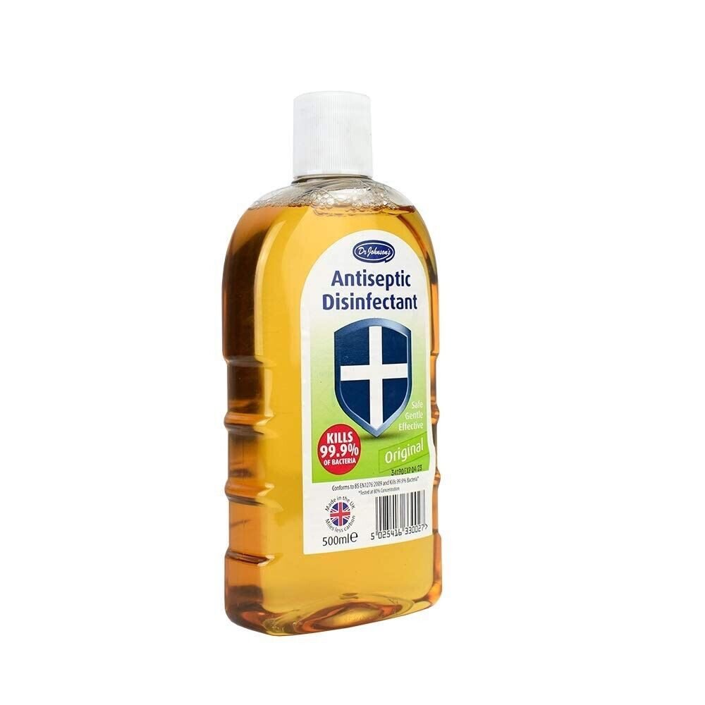 Dr Johnson’s Antiseptic Disinfectant UK Original 500ml - Image 2