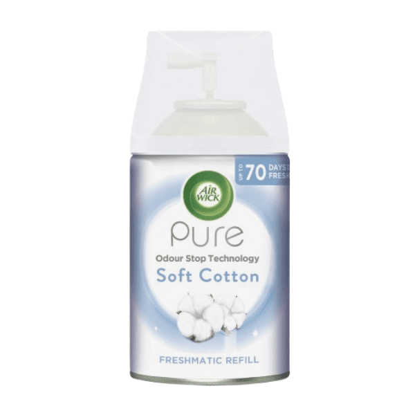 Air Wick Pure 24/7 Odour Stop Technology Soft Cotton 250ml